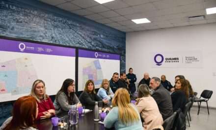 El Municipio de Quilmes refuerza la presencia policial en las zonas escolares