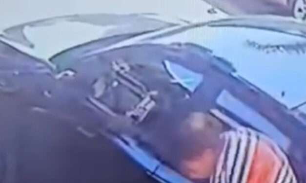 Alerta en Bernal: Vecino denuncia robo de ruedas en Bernal Centro y aporta video del ladrón