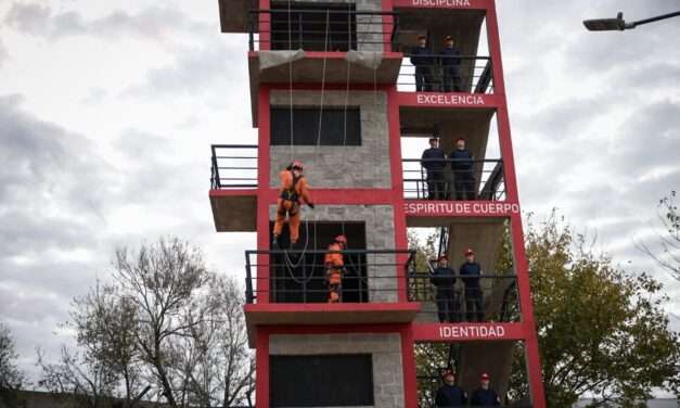La Ciudad refuerza la seguridad con más motos, patrulleros y un simulador de incendios para entrenamiento
