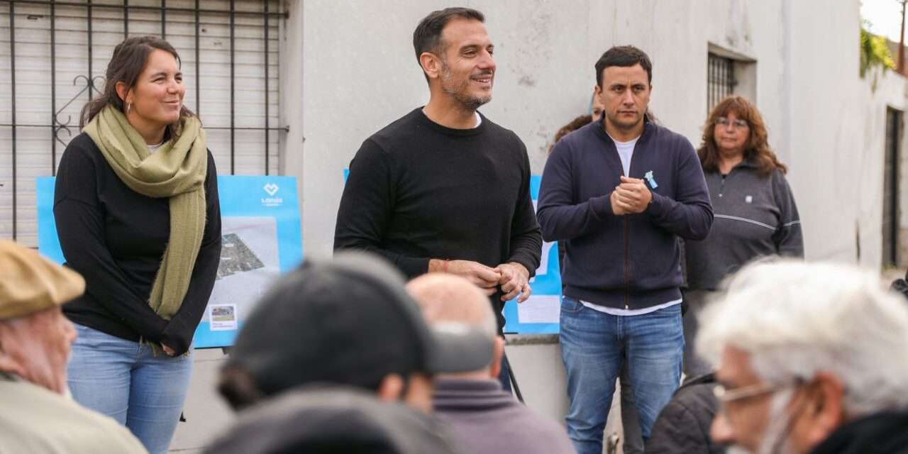 Lanús Gobierno avanza con el Plan de Pavimentación en Villa Obrera
