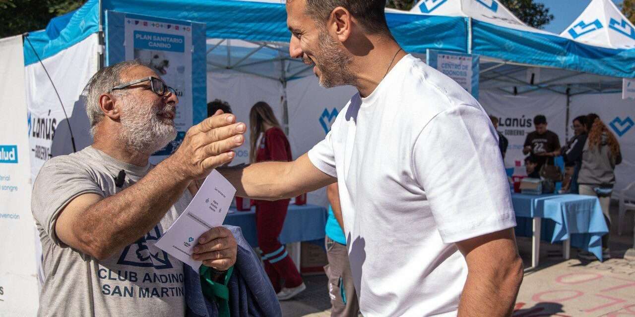 Lanús Gobierno relanzó el programa Sábados de Salud en el Barrio 