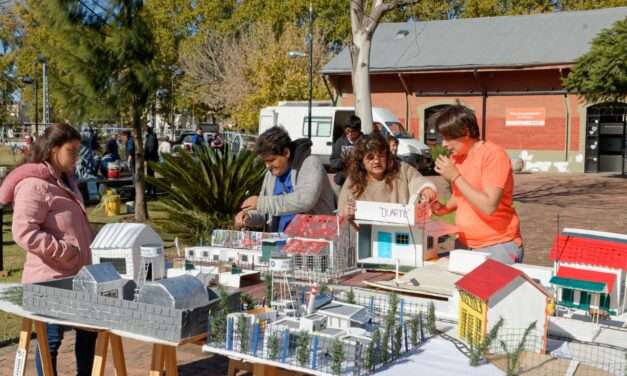 Remodelaron la Plaza de la Estación Gutiérrez
