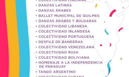 Todo preparado para el arranque de la Fiesta de las Colectividades en Quilmes este fin de semana