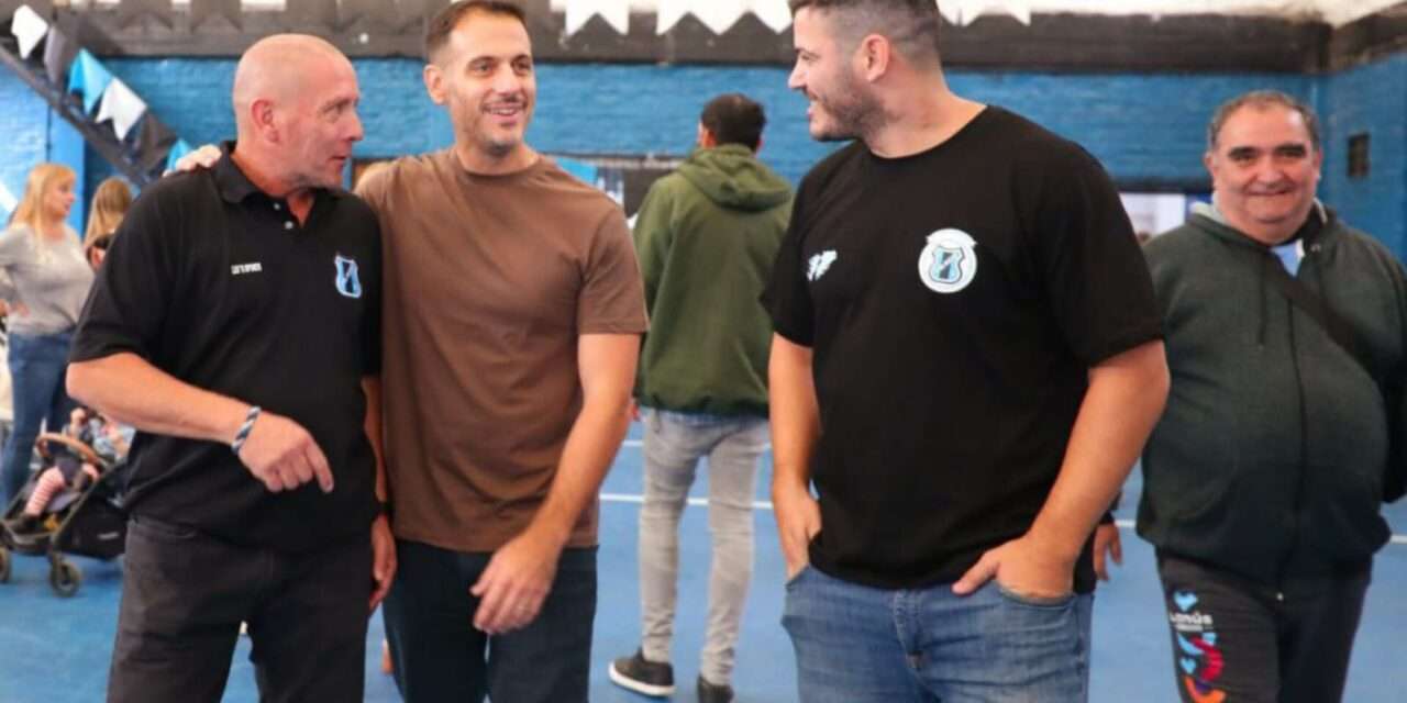 Julián Álvarez participó del 72° aniversario del Club 1º de Mayo