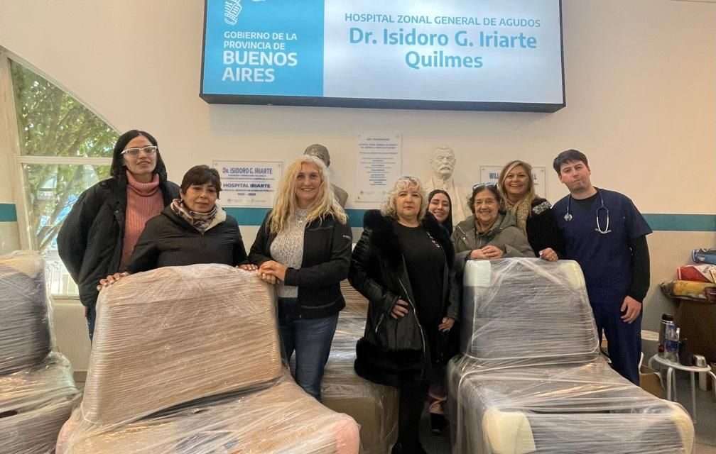 La Cooperadora del Hospital de Quilmes entregó equipamiento al nosocomio