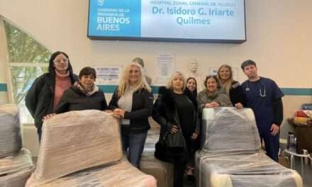 La Cooperadora del Hospital de Quilmes entregó equipamiento al nosocomio