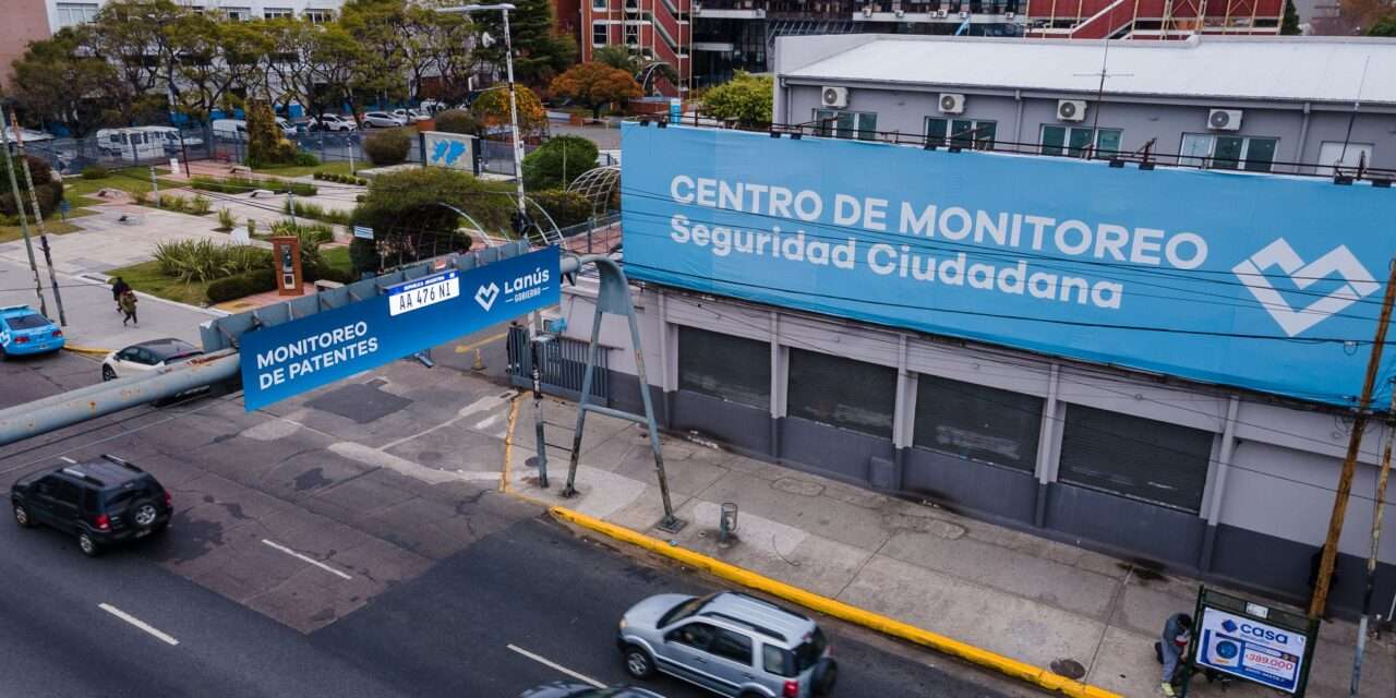 La Comuna instaló el primer anillo digital de Lanús