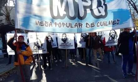 La Mesa Popular de Quilmes homenajeó a Darío Santillán y Maximiliano Kosteki