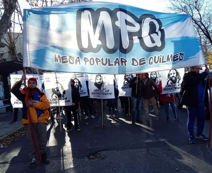 La Mesa Popular de Quilmes homenajeó a Darío Santillán y Maximiliano Kosteki