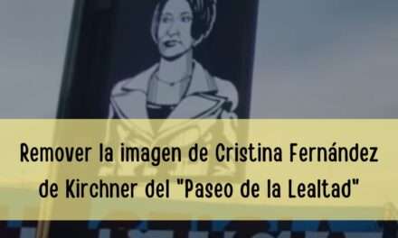 El macrismo quiere sacar un monumento a CFK