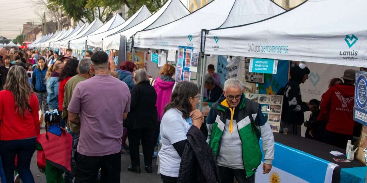 Lanús Gobierno celebró el 117° aniversario de Villa Caraza con el Festival "Este es mi barrio"