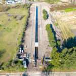 La importante obra pluvial de Hudson entró en la etapa final