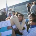 Mayra en la Jura a la Bandera: "Ustedes hoy son pequeños patriotas que prometen lealtad, amor y valentía para defender esta bandera"