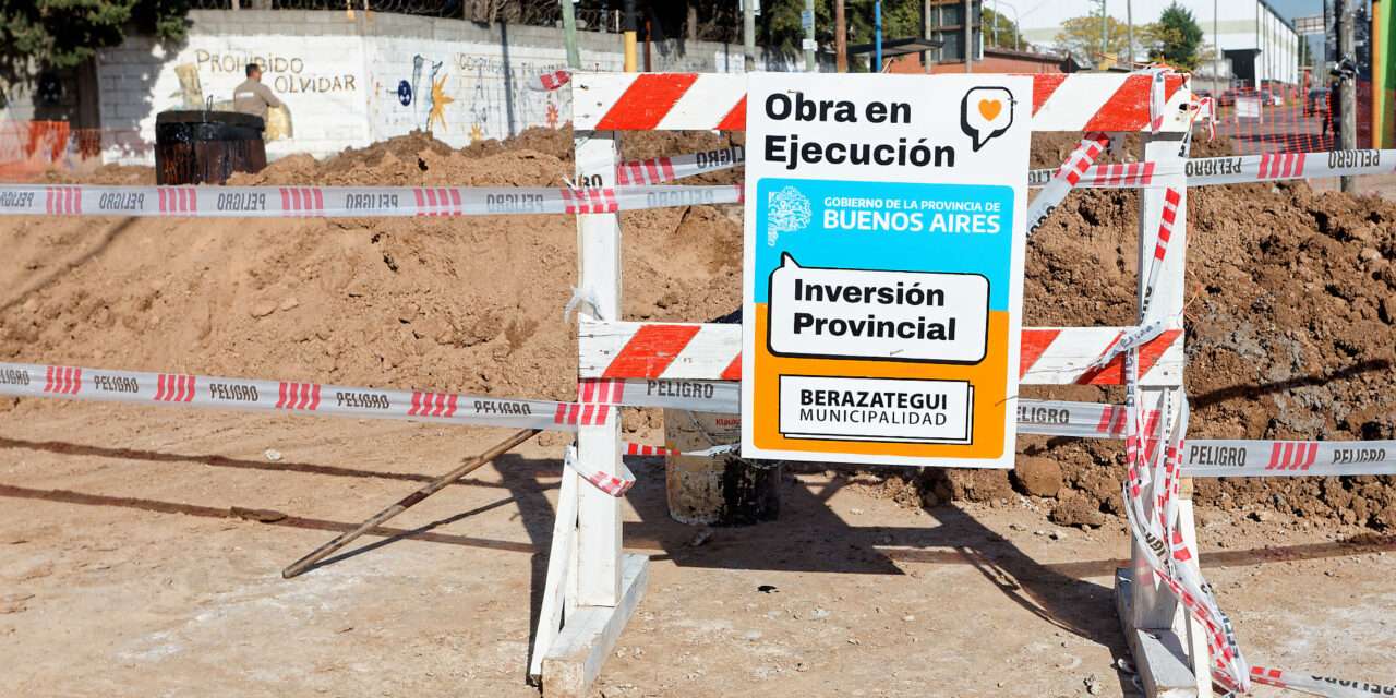 Nueva repavimentación en el barrio María Angélica de Berazategui