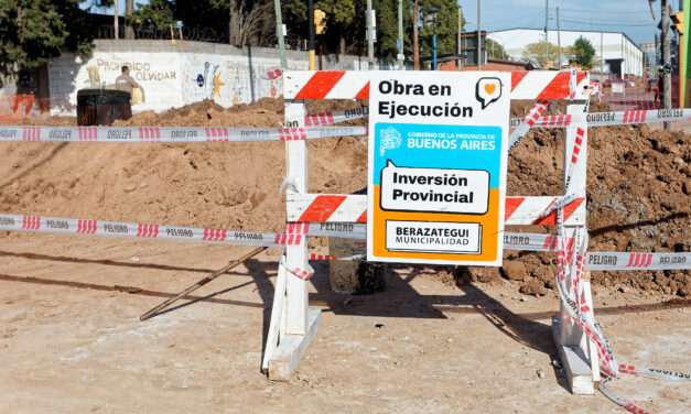 Nueva repavimentación en el barrio María Angélica de Berazategui