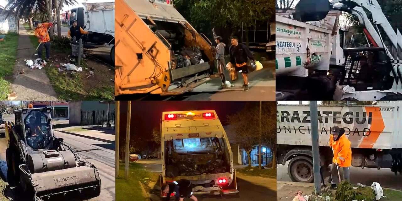 Nuevos operativos de limpieza en Berazategui