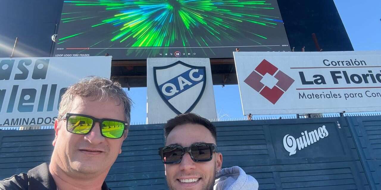QAC: El Estadio Centenario ya tiene su pantalla gigante, donada por dos socios