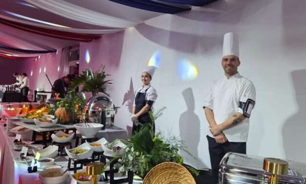 Blue Catering de Grupo L, otra vez se distinguió en el Palacio Bosch