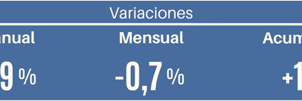 Las ventas minoristas pyme descendieron 2,9% interanual en mayo