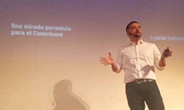 En Lanús, Agustín Balladares presentó "IDEAS nuevas para los problemas de AHORA"