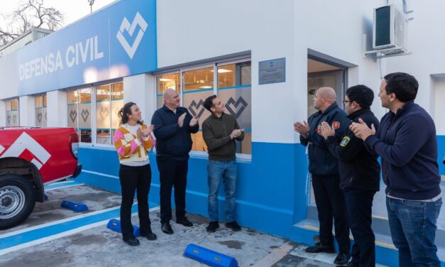 Nuevo edificio de Defensa Civil en el Palacio Municipal de Lanús