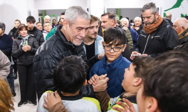 Jorge Ferraresi inauguró el nuevo edificio del Polideportivo Osvaldo Suárez de Wilde