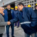 Con Bianco, Mussi recorrió la obra del Polo Educativo Integral de El Pato