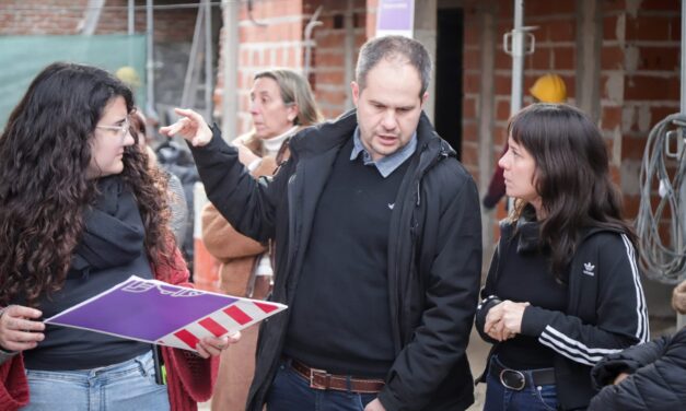 Ceci Soler supervisó la obra del Centro Cultural y Biblioteca IAPI en Bernal Oeste