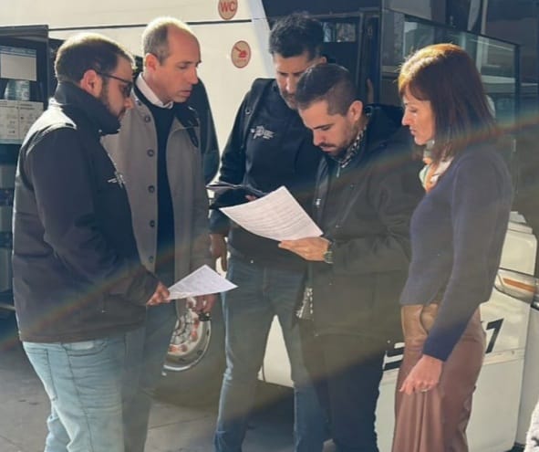 Por las vacaciones de invierno, hay controles e infracciones en el transporte de media y larga distancia
