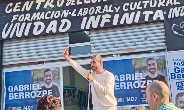 Berrozpe abrió un Centro de Economía Solidaria: “Fortalecemos la comunidad formando por y para el trabajo”