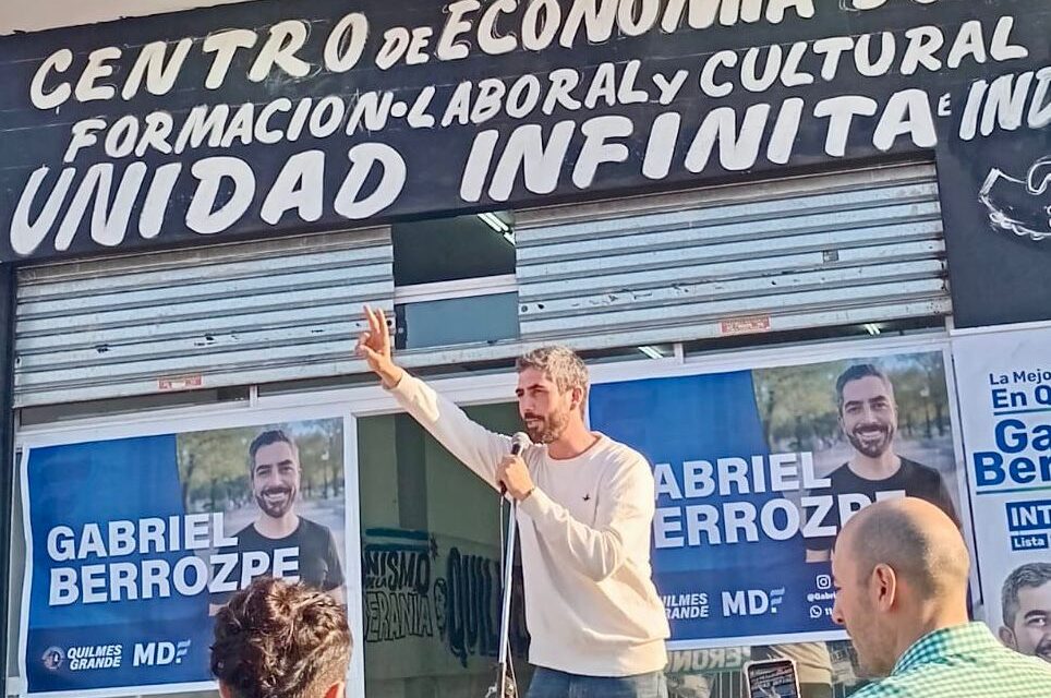 Berrozpe abrió un Centro de Economía Solidaria: “Fortalecemos la comunidad formando por y para el trabajo”