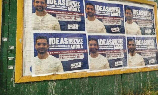 En formato campaña, Agustín Balladares presenta sus propuestas para el Conurbano en la Universidad de Lanús