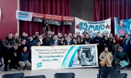 La Mesa Popular Quilmes marcó su posición: "Nuestro enemigo es Milei"