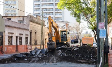 Lanús puso en marcha la segunda etapa del Plan de Pavimentación