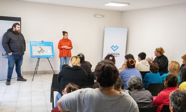 Se puso en marcha obras de integración socio-urbana en Villa Esperanza en Lanús