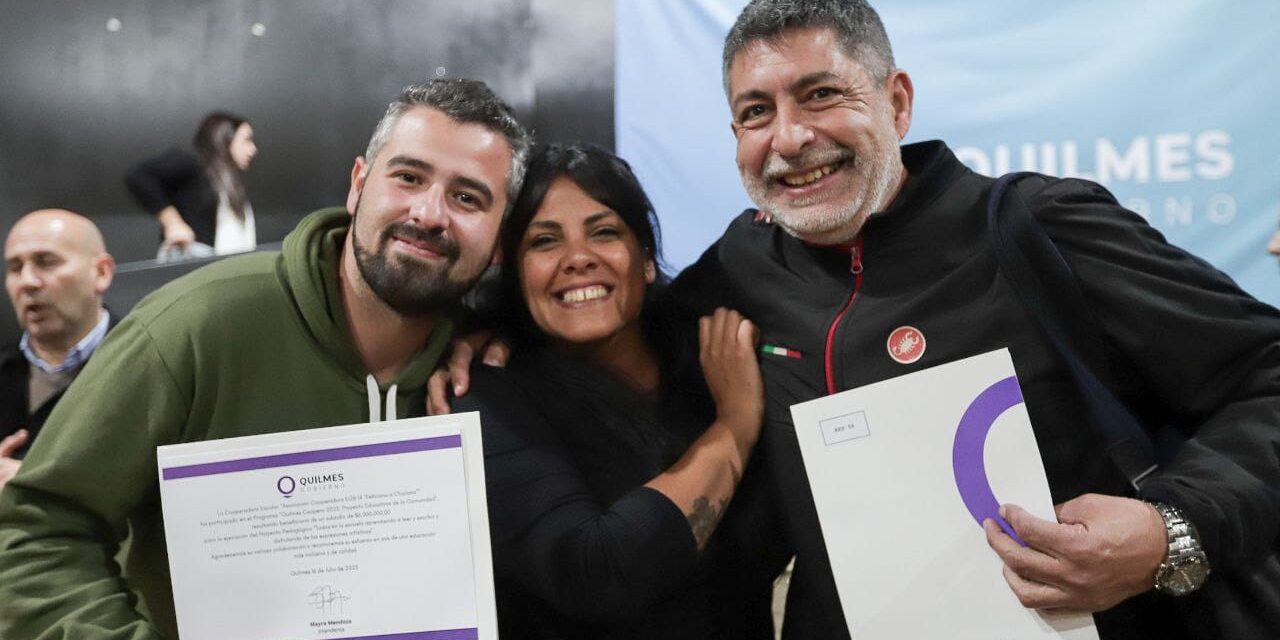 Quilmes: Subsidios para más de 50 cooperadoras escolares para fortalecer sus proyectos institucionales