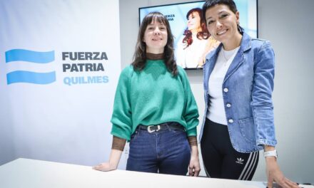 Mayra: “Ceci Soler es la expresión de un proyecto colectivo que desde hace años viene transformando Quilmes”