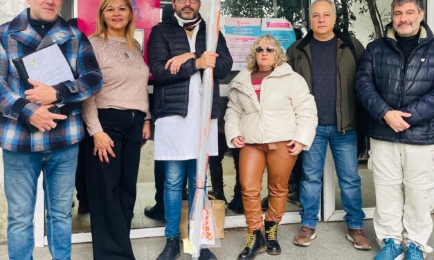 La Cooperadora del Hospital de Quilmes entregó dos pediómetros de crecimiento a Neonatología gracias a una donación del grupo Fraternitas