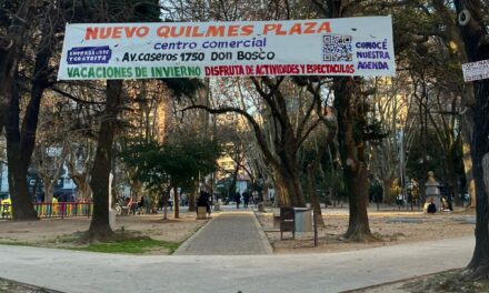 El ocaso Nuevo Quilmes Plaza: Nació como un gran emprendimiento, y termina poniendo pasacalles ilegales para que vaya alguien