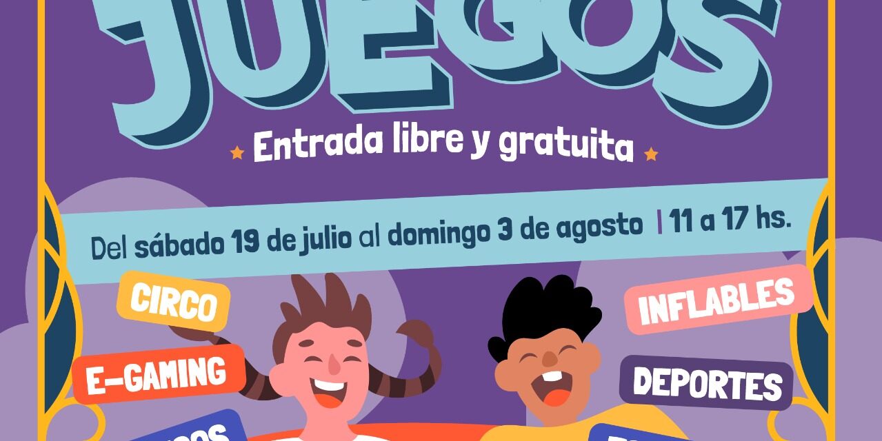 Llega el "Parque de Juegos" al Polideportivo Municipal para disfrutar en familia durante las Vacaciones de Invierno