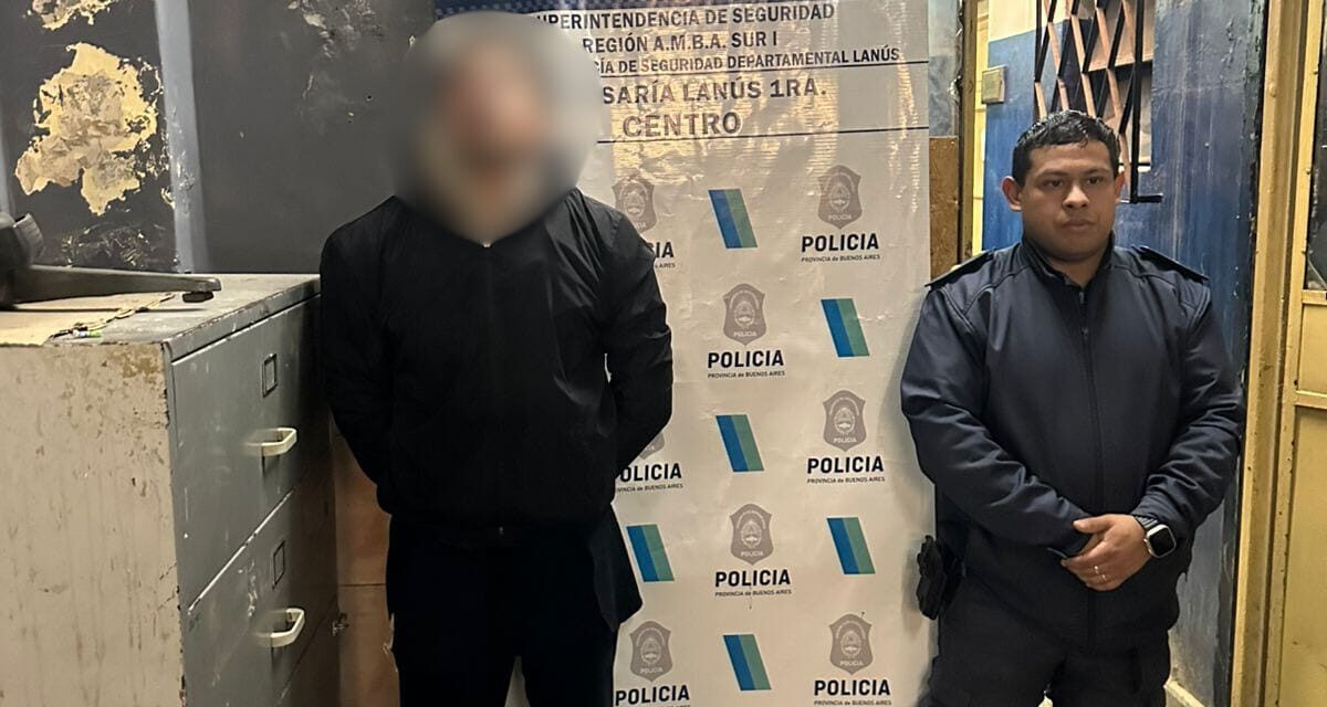 Lanús: Operativo cerrojo permitió detener a tres delincuentes de salidera bancaria