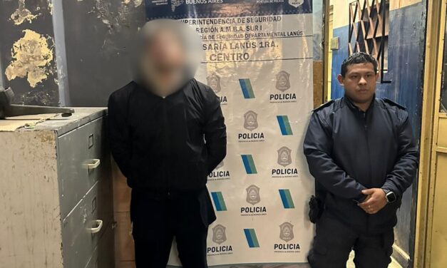 Lanús: Operativo cerrojo permitió detener a tres delincuentes de salidera bancaria
