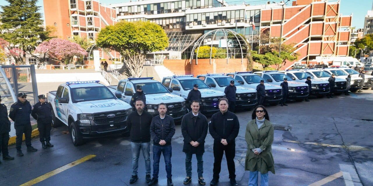 Lanús Gobierno compró 10 nuevos patrulleros para la Policía Bonaerense