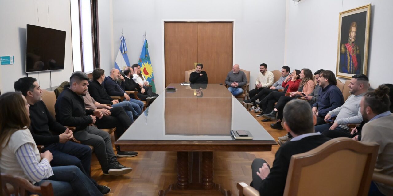 Agustín Balladares se reunió con Carli Bianco