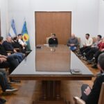 Agustín Balladares se reunió con Carli Bianco