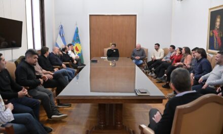 Agustín Balladares se reunió con Carli Bianco