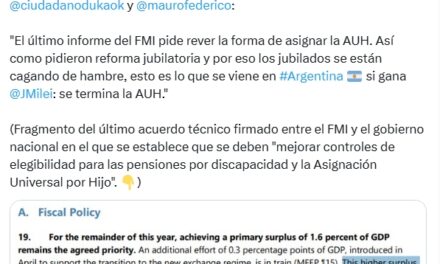 Mayra Mendoza asegura que "si gana Milei se termina la AUH"