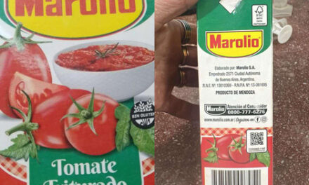 Alerta de la ANMAT por posible presencia de gusanos en tomate triturado de conocida marca