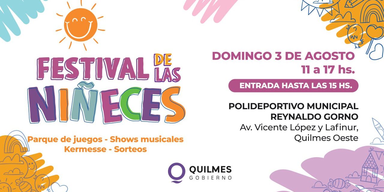 Domingo 3 de Agosto: Festival para los más peques en el Polideportivo Municipal