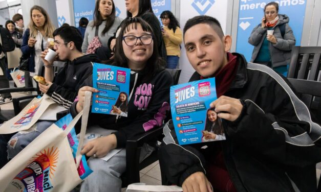 Lanús Gobierno cuenta con la tarjeta ¡Descuentos Juves! para que las y los adolescentes obtengan importantes beneficios